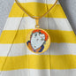 Red Head, Circle Luxury Necklace