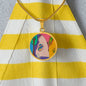 Sunset (Eye in The Sky), Circle Luxury Necklace