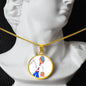 Dribble, Circle Luxury Necklace