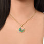 Brave Heart, Circle Luxury Necklace