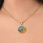 Wishing Well, Circle Luxury Necklace