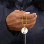 Dribble, Circle Luxury Necklace