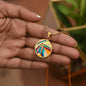 Noble King of Hearts, Circle Luxury Necklace