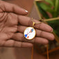 Dribble, Circle Luxury Necklace