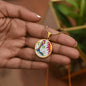 Tree Top, Circle Luxury Necklace