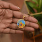 Wishing Well, Circle Luxury Necklace