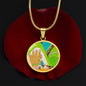 Blindspot, Circle Luxury Necklace