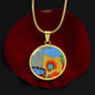 Wishing Well, Circle Luxury Necklace