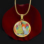 Clean Laundry, Circle Luxury Necklace