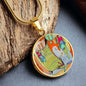Clean Laundry, Circle Luxury Necklace