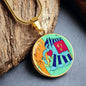 Noble Elephant, Circle Luxury Necklace