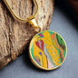 Angel Full of Heart, Circle Luxury Necklace