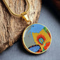 Wishing Well, Circle Luxury Necklace