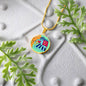 Noble Elephant, Circle Luxury Necklace