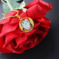 Red Head, Circle Luxury Necklace