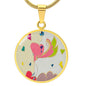 Cosmic Phoenix (2nd Edition), Circle Luxury Necklace