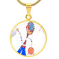 Dribble, Circle Luxury Necklace