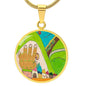 Blindspot, Circle Luxury Necklace