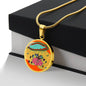 Sonic Bloom, Circle Luxury Necklace