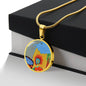 Wishing Well, Circle Luxury Necklace