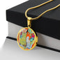 Clean Laundry, Circle Luxury Necklace
