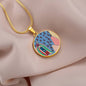 Bright Side (Angel), Circle Luxury Necklace