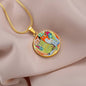Clean Laundry, Circle Luxury Necklace