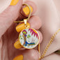 Tree Top, Circle Luxury Necklace