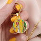 Angel Full of Heart, Circle Luxury Necklace