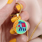 Noble Elephant, Circle Luxury Necklace