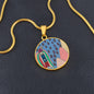 Bright Side (Angel), Circle Luxury Necklace
