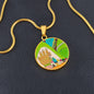 Blindspot, Circle Luxury Necklace