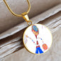 Dribble, Circle Luxury Necklace