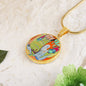 Clean Laundry, Circle Luxury Necklace