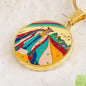 Noble King of Hearts, Circle Luxury Necklace