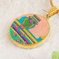 Brave Heart, Circle Luxury Necklace