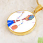 Dribble, Circle Luxury Necklace