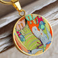 Clean Laundry, Circle Luxury Necklace