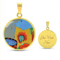 Wishing Well, Circle Luxury Necklace