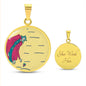 Noble Queen of Hearts, Circle Luxury Necklace