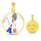 Dribble, Circle Luxury Necklace