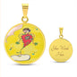 Blissful Heart (Dancer), Circle Luxury Necklace