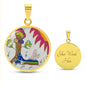 Tree Top, Circle Luxury Necklace