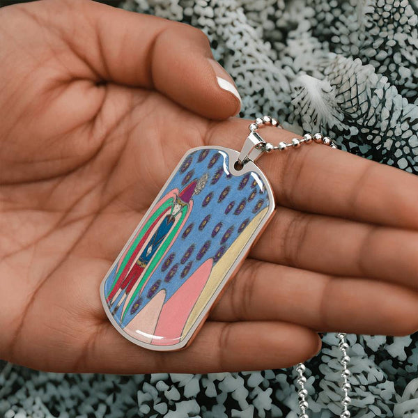 Bright Side (Angel), Military Luxury Necklace