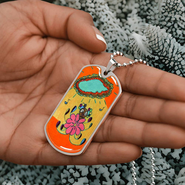 Sonic Bloom, Military Luxury Necklace