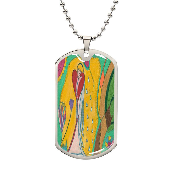 Angel Full of Heart, Military Luxury Necklace