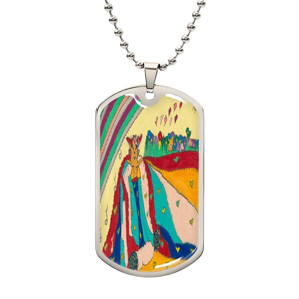 Noble King of Hearts, Military Luxury Necklace