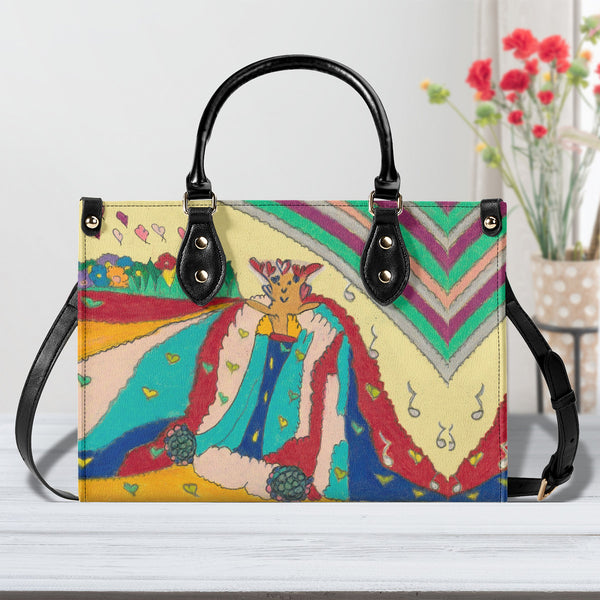 Noble King of Hearts, (Alternative 1st Edition) Multiple Sizes Upgraded Luxury Women PU Leather Handbag