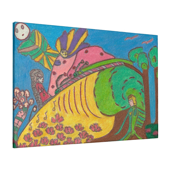 Whimsical Wonderland, HC_C24 Canvas with Mounting Brackets 16x24in (horizontal)