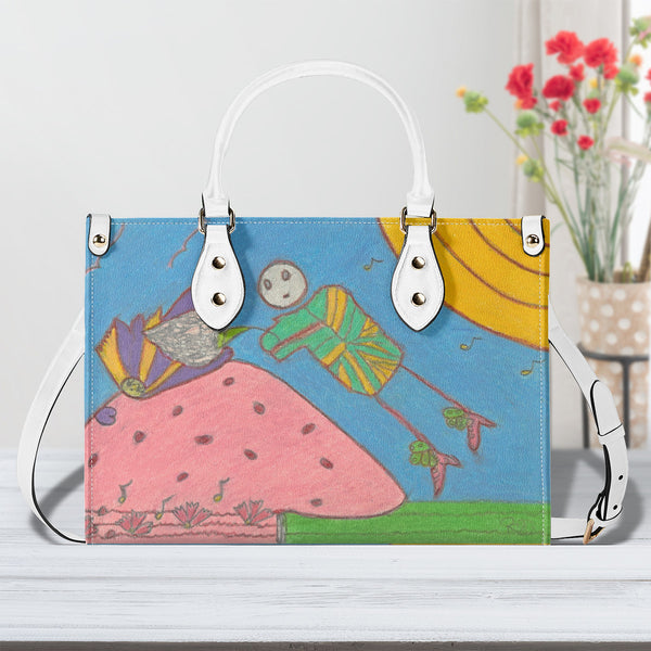 Full Moon, Multiple Sizes Upgraded Luxury Women PU Leather Handbag